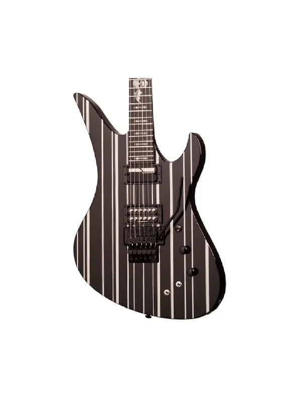 Schecter Synyster Gates Custom-S Signature Guitar – Black/Silver