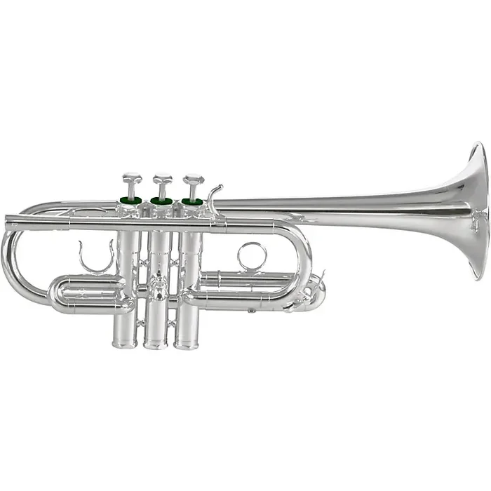 Schilke E2 Traditional Custom Series Eb/D Trumpet Silver plated Guitar Center