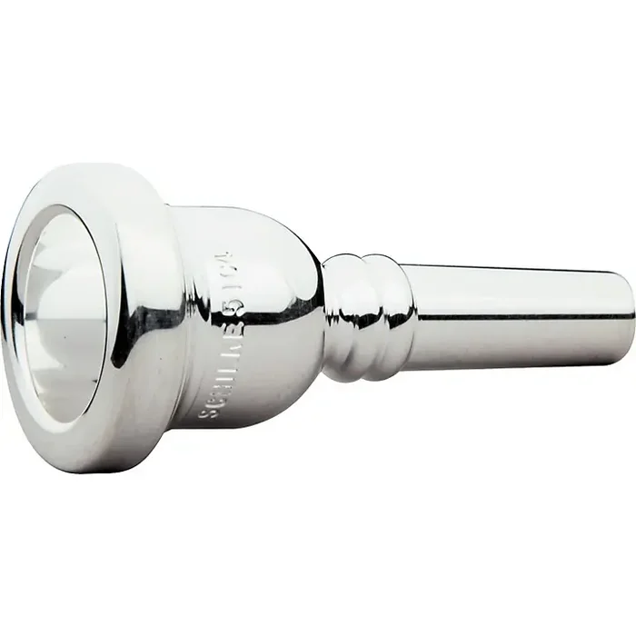 Schilke Standard Large Shank Trombone Mouthpiece in Silver 46 Silver Guitar Center