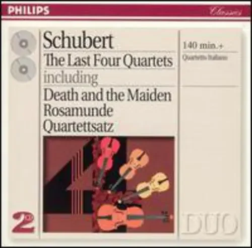 Schubert / Quartetto Italiano Last 4 Quartets