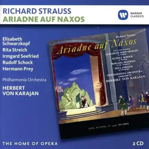 Schwarzkopf, Elisabeth / Schock, Rudolf R. Strauss Ariadne auf Naxos – COMPACT DISCS