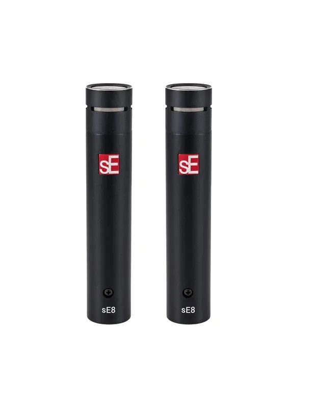 sE Electronics sE8 Stereo Mic Pair w/ Mounting Bar, Shockmounts, Case