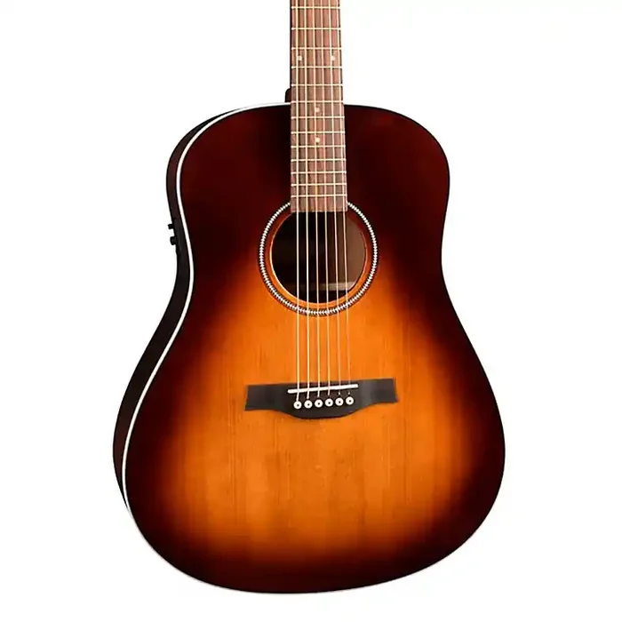 Seagull Maritime SWS Mahogany GT Presys II Dreadnought Acoustic-Electric Guitar Burnt Umber Guitar Center