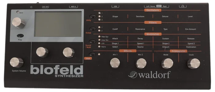 Second Hand Waldorf Blofeld Synth Module