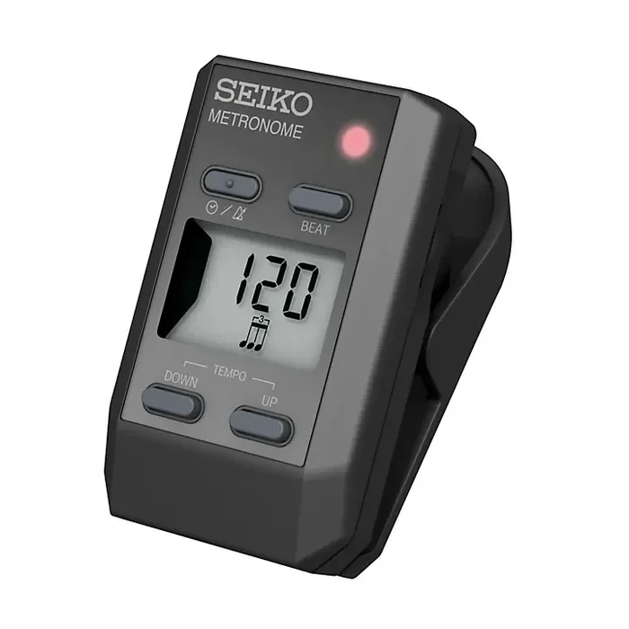 Seiko Clip-On Metronome Black Guitar Center