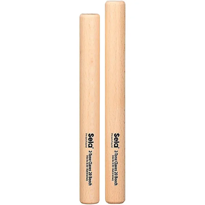 Sela 2-Tone Claves 20 Beech Guitar Center