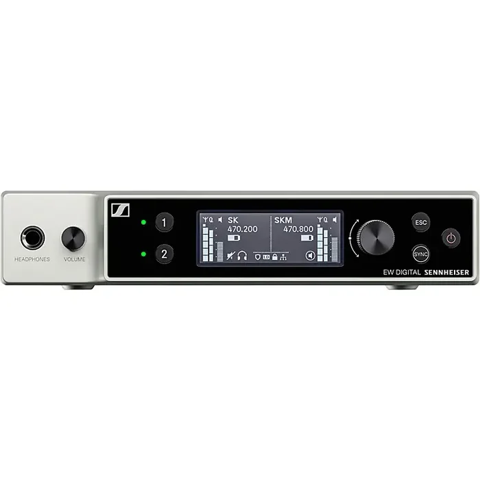 Sennheiser EW-DX EM 2 Dante Wireless Receiver R1-9 Guitar Center