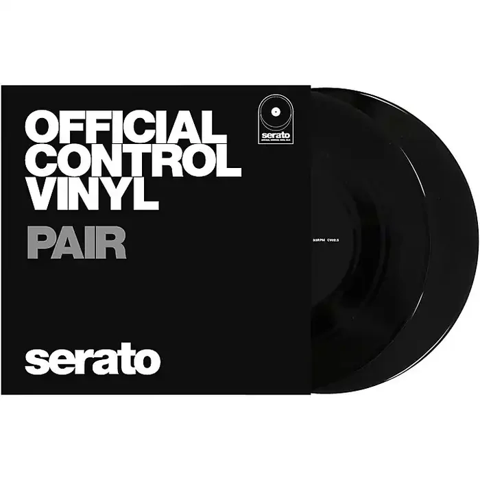 SERATO Performance Series 7″ DVS Timecode Vinyl With NoiseMap Control Tone, Black (Pair) Guitar Center