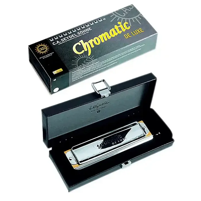 SEYDEL Chromatic DE LUXE Harmonica C Guitar Center