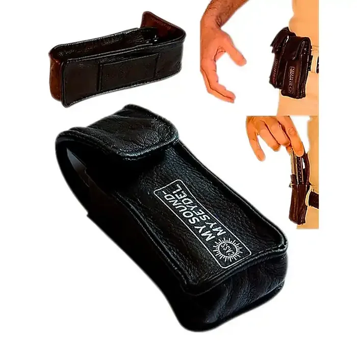 SEYDEL LEATHER BELT BAG for One Blues Harmonica Guitar Center