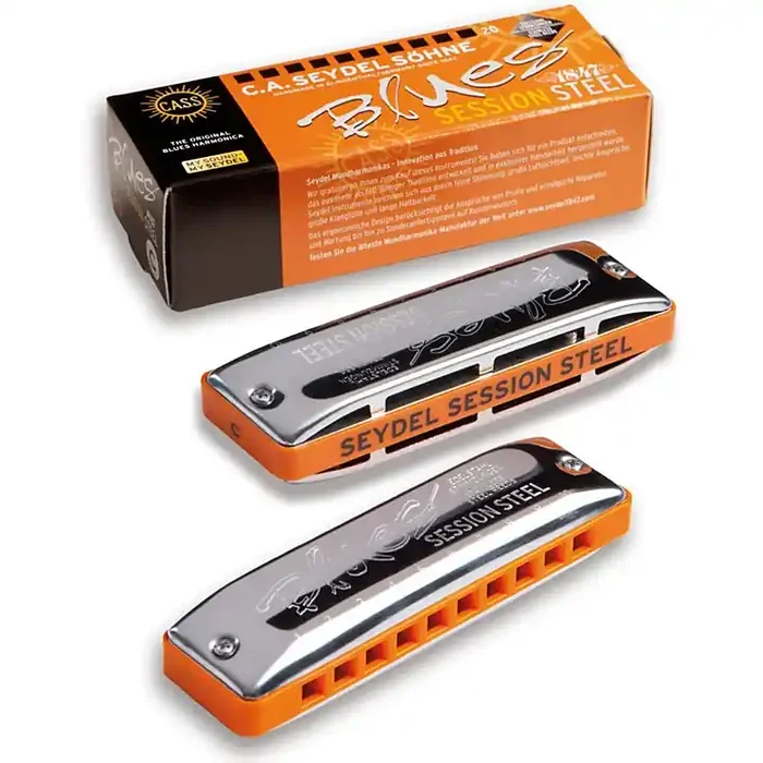 SEYDEL SESSION STEEL Natural Minor Harmonica Eb Guitar Center