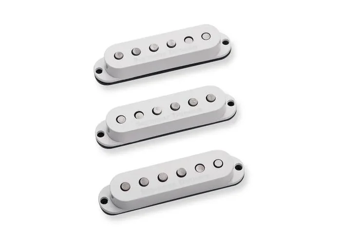 Seymour Duncan Custom Staggered Strat Pickup Set – White