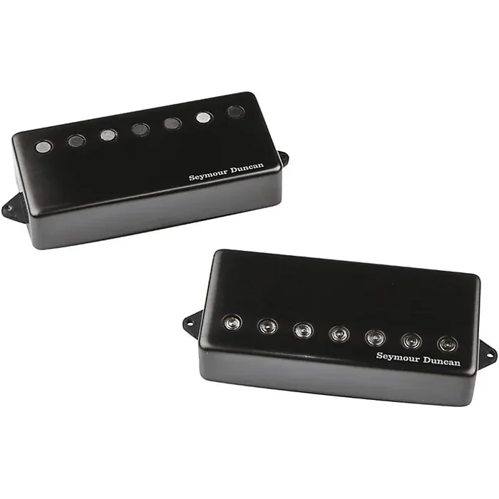 Seymour Duncan Jeff Loomis Blackouts 7-String Humbucker Guitar Pickup Set with Passive Mounts Black Guitar Center