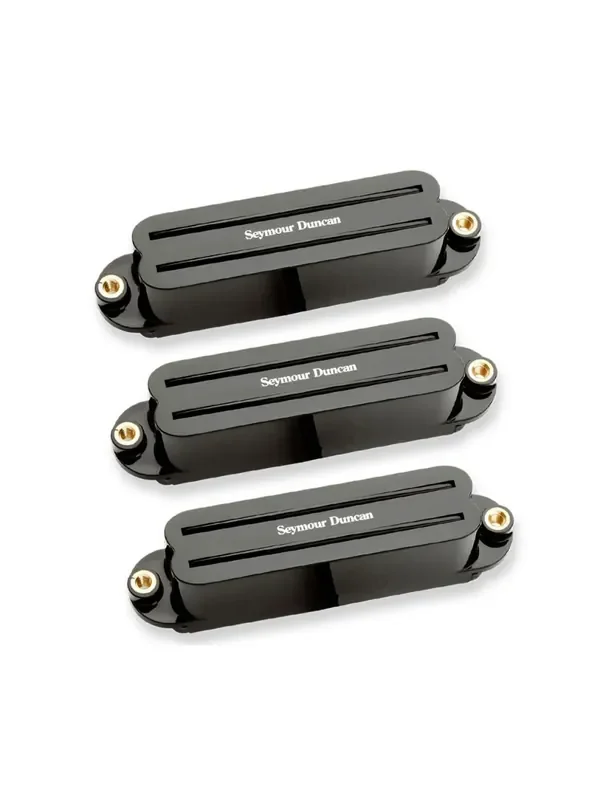Seymour Duncan SCR-1 Cool Rails Stratocaster Pickup Set – Black