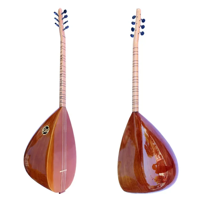 Short Neck Baglama Saz With Notes On the Neck ASK-111N