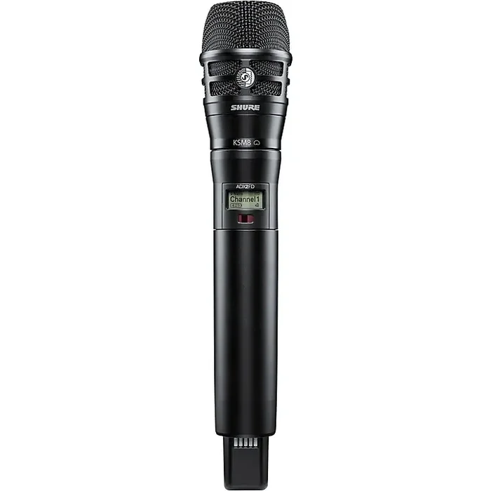 Shure Axient Digital ADX2FD/K8B Wireless Handheld Microphone Transmitter With KSM8 Capsule in Black Band G57 Guitar Center