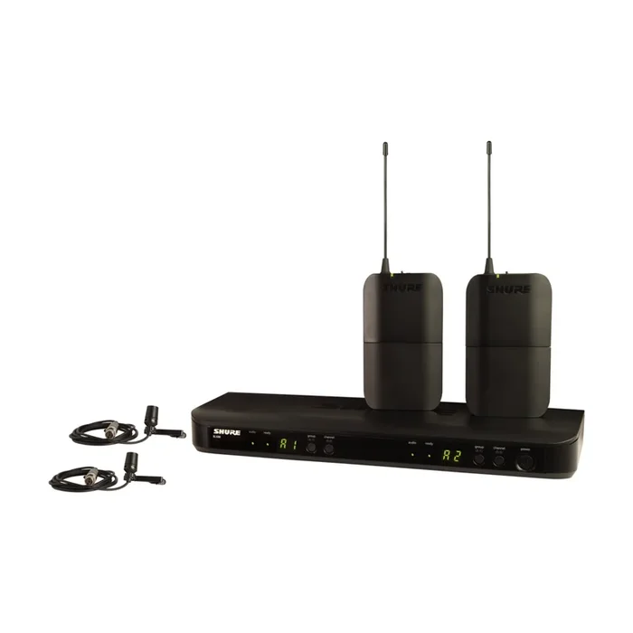 Shure BLX188/CVL Wireless Dual Presenter System with two CVL Lavalier