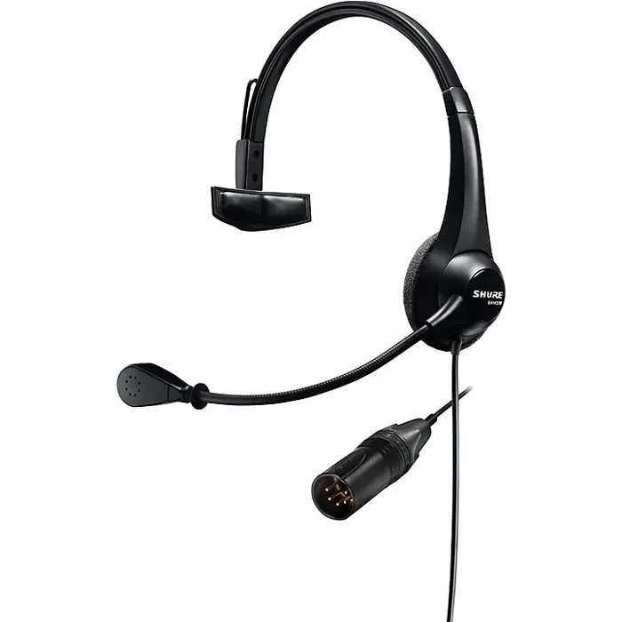 Shure BRH31M Lightweight Single-Sided Broadcast Headset NXLR5M Guitar Center