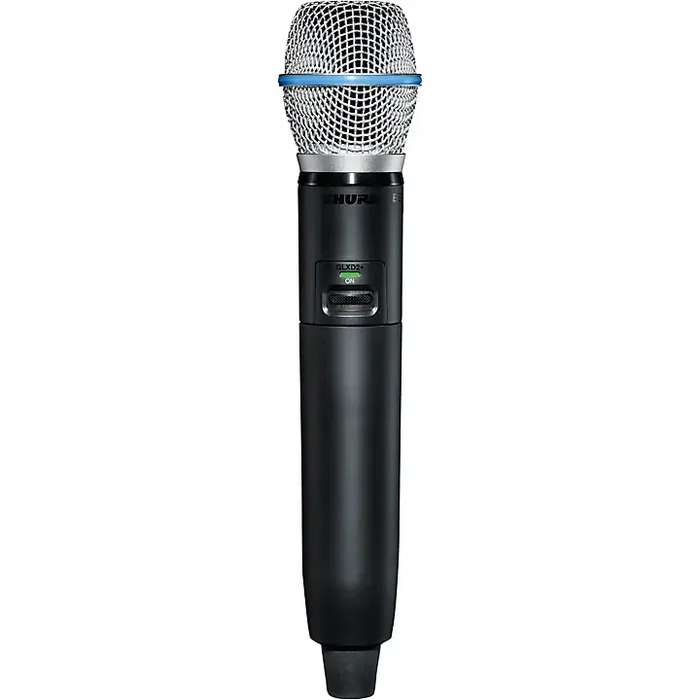 Shure GLXD2/BETA 87A Vocal Microphone With Handheld Transmitter Guitar Center