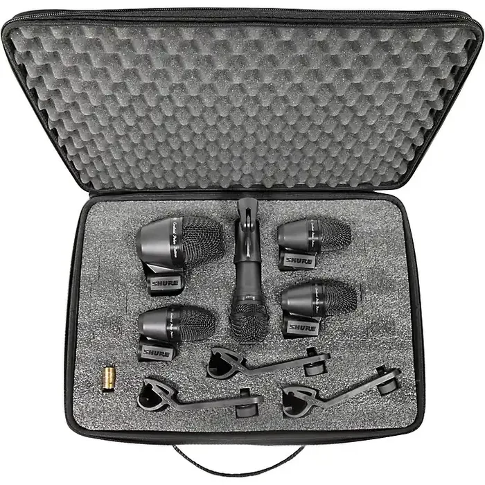 Shure PGADRUMKIT5 5-Piece Drum Microphone Kit Guitar Center
