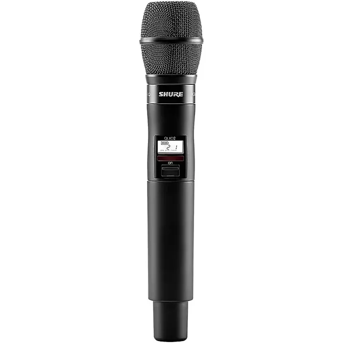Shure QLXD2/KSM9 Handheld Wireless Transmitter With Interchangeable KSM9 Microphone Capsule Band V50 Guitar Center