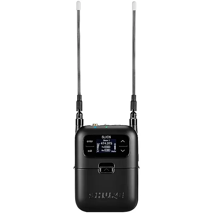 Shure SLXD24/SM58 Portable Digital Wireless Bodypack System With Handheld Transmitter Band G58 Guitar Center