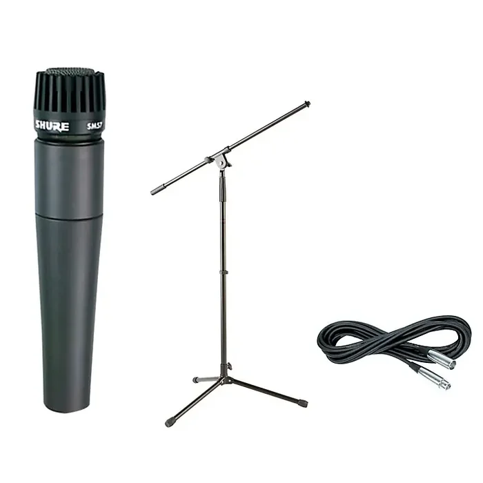 Shure SM57, Stand & Cable Package Guitar Center