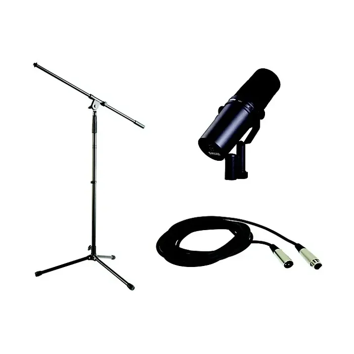 Shure SM7B Stand and Cable Bundle Guitar Center
