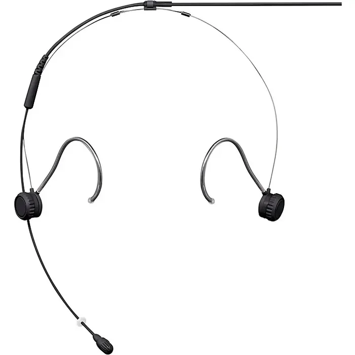 Shure TwinPlex TH53 Subminiature Headset Microphone No Connector Black Guitar Center