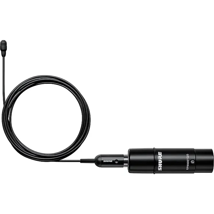 Shure TwinPlex TL47 Subminiature Lavalier Microphone (Accessories Included) XLR Black Guitar Center