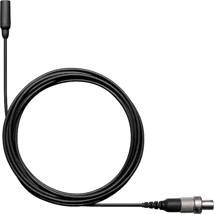 Shure TwinPlex TL48 Subminiature Lavalier Microphone (Accessories Included) LEMO Black Guitar Center