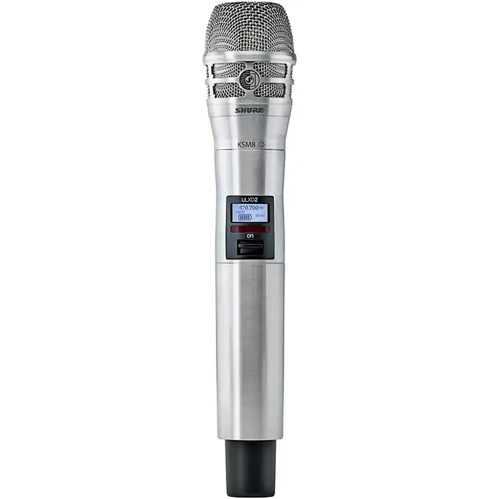 Shure ULXD2/K8N Digital Handheld Transmitter With KSM8 Capsule in Nickel Band H50 Guitar Center