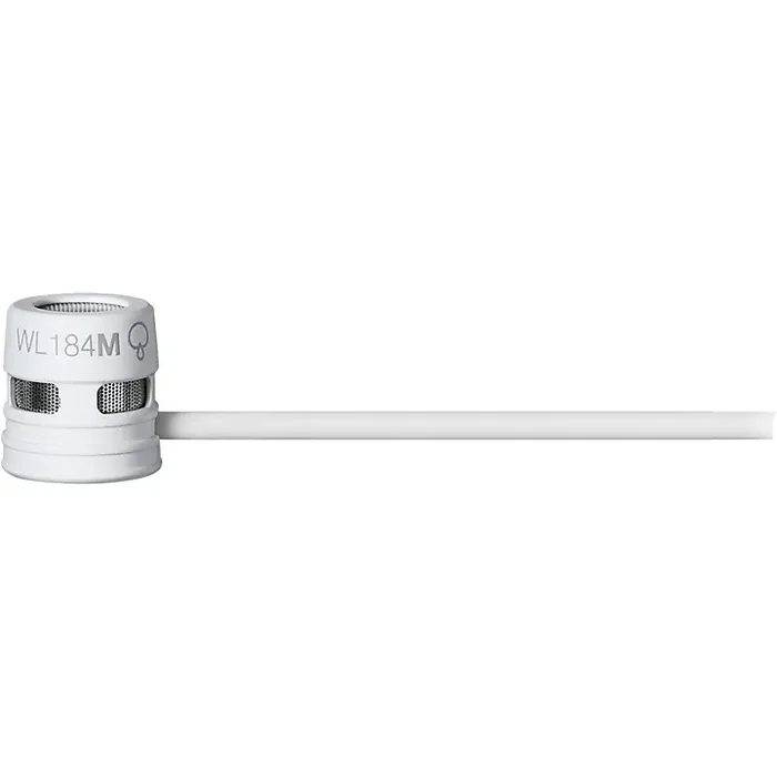 Shure WL184m Supercardioid Condenser Lavalier With LEMO Termination White Guitar Center