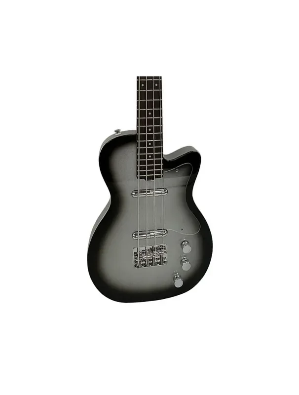 Silvertone 1444 Classic Series Short Scale Bass – Silverburst
