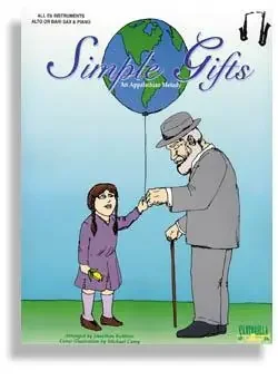 Simple Gifts for Alto or Baritone Sax & Piano