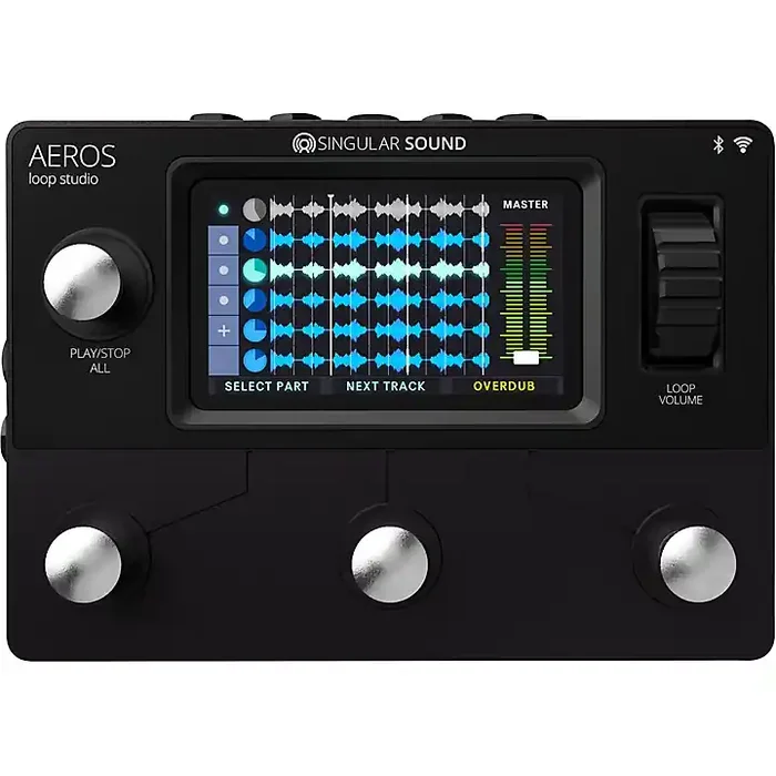 Singular Sound Aeros Loop Studio Looper Pedal Black Guitar Center