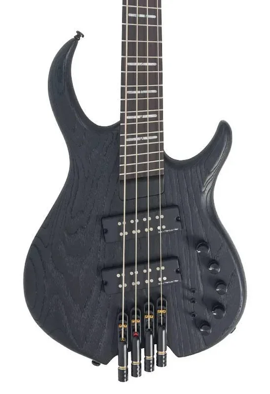Sire Marcus Miller M6 Headless 4-String Bass Guitar in Black Satin