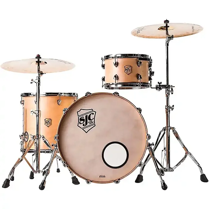 SJC Drums Tour Series 3-Piece Shell Pack Natural Satin Guitar Center
