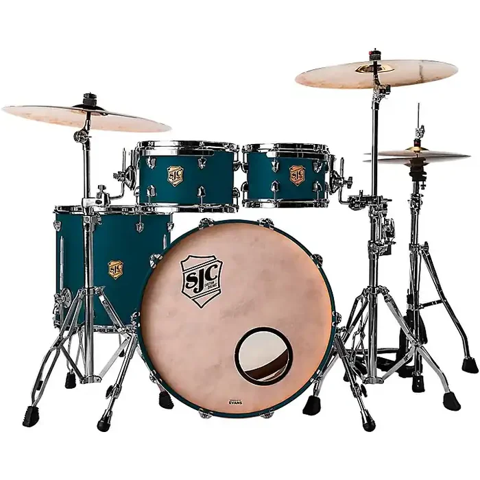 SJC Drums Tour Series 4-Piece Shell Pack Dark Harbor Guitar Center