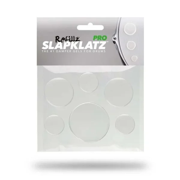 Slapkatz Pro Refillz Drum Dampeners – Clear – promusica.ie