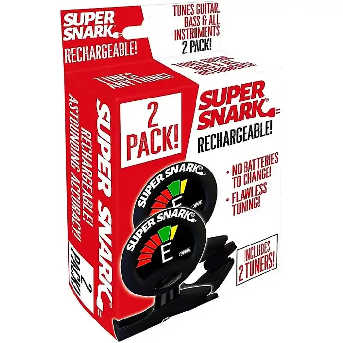 Snark Super Snark Rechargeable Clip-on Tuner (2-Pack) Guitar Center