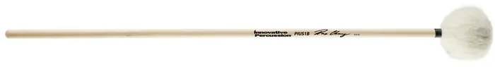SOFT BASS MARIMBA MALLETS – WHITE YARN – BIRCH