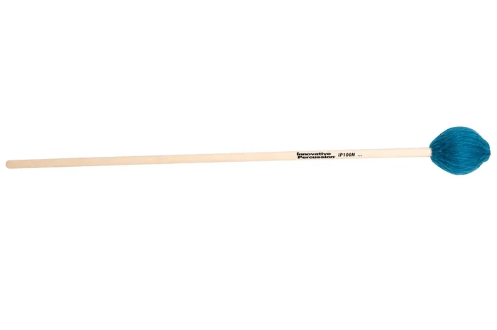 SOFT MARIMBA MALLETS – TEAL YARN – NATURAL BIRCH