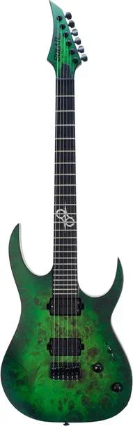 Solar Guitars S1.6HLB Lime Burst Matte