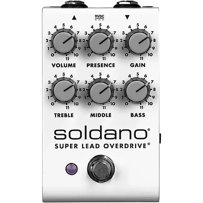 Soldano Super Lead Overdrive Effects Pedal White Guitar Center