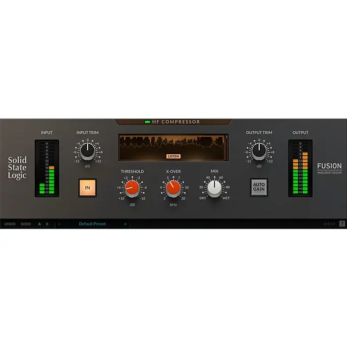 Solid State Logic Software SSL Fusion HF Compressor (Download) Guitar Center