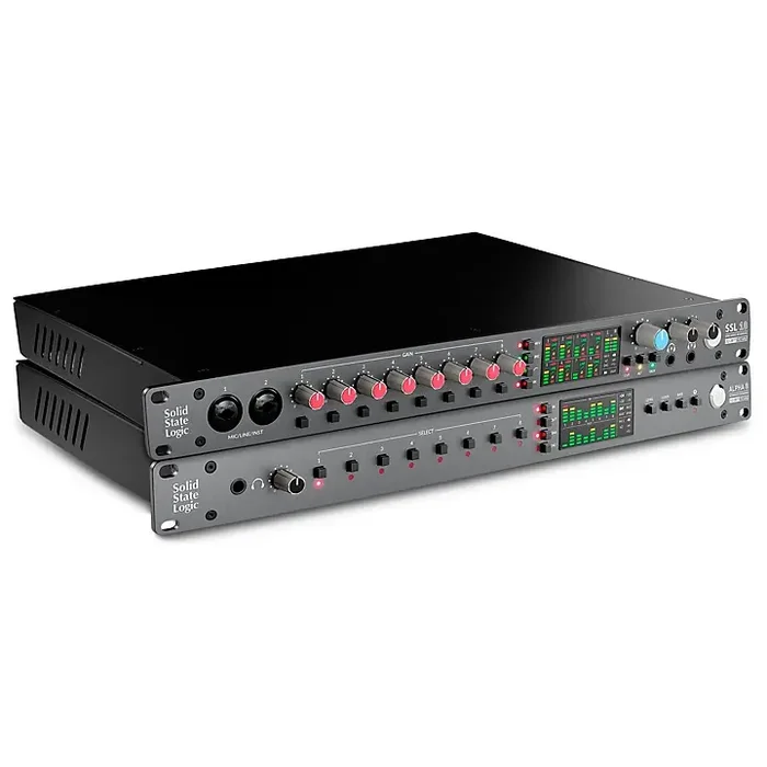 Solid State Logic SSL 18 USB-C Audio Interface & Alpha 8 Expander Package Guitar Center