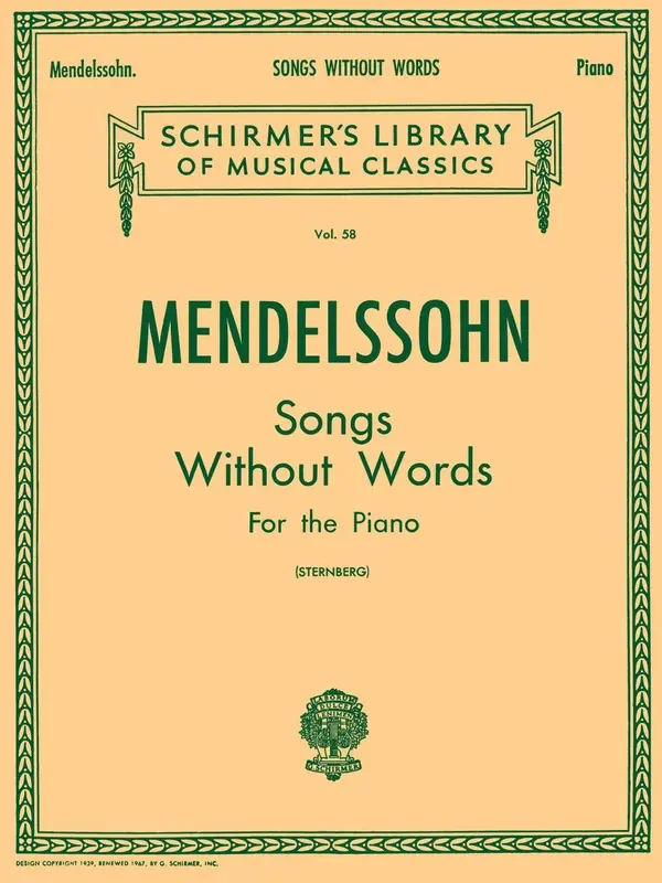 Songs Without Words Lb58