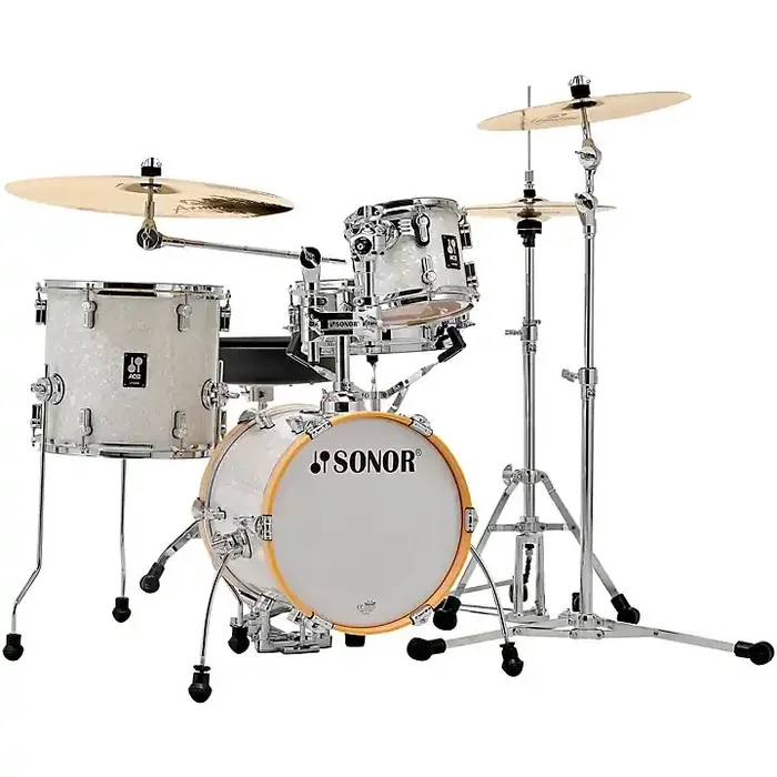 SONOR AQ2 Martini Maple 4-Piece Shell Pack White Marine Pearl Guitar Center