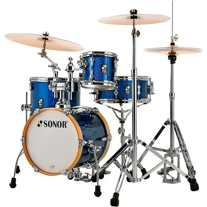 SONOR AQX Micro Shell Pack Blue Ocean Sparkle Guitar Center